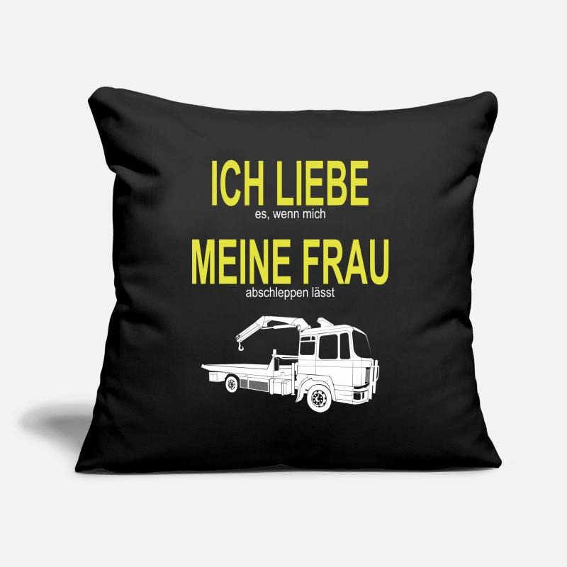 Abschleppwagen Abschleppdienst Abschlepper Sofakissenbezug 45 x 45 cm
