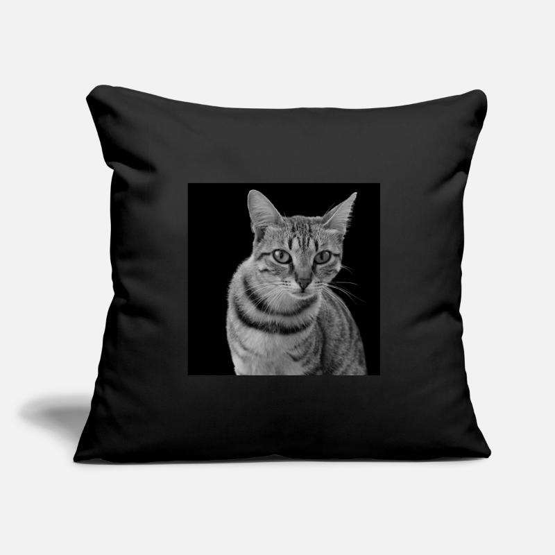 Chat blanc-noir Chat noir et blanc Housse de coussin décorative 45 x 45 cm