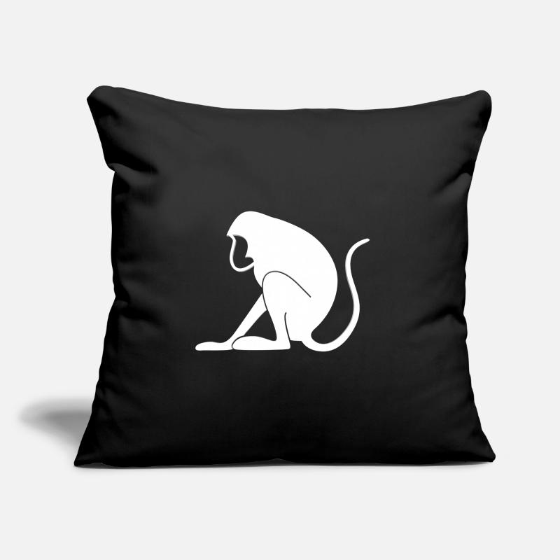 Monkey Monkey Monkey-like Monkey Monkey Sofa pillowcase 17,3'' x 17,3'' (45 x 45 cm)