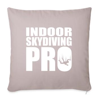 Parachutisme intérieur - Housse de coussin décorative 45 x 45 cm - taupe clair - Devant