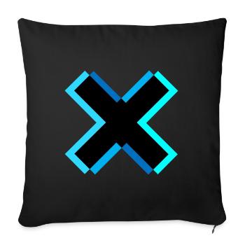 Urban Up - Sofa pillowcase 17,3'' x 17,3'' (45 x 45 cm) - black - Front