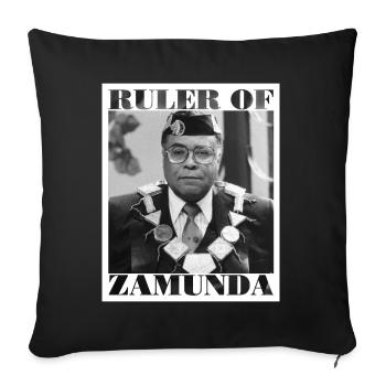 Coming To America Ruler Of Zamunda - Sofa pillowcase 17,3'' x 17,3'' (45 x 45 cm) - black - Front