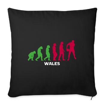 Rugby Player Sport Rugby Gift Rugby Coach - Sofa pillowcase 17,3'' x 17,3'' (45 x 45 cm) - black - Front