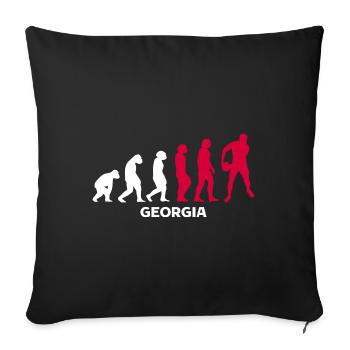Rugby Player Sport Rugby Gift Rugby Coach - Sofa pillowcase 17,3'' x 17,3'' (45 x 45 cm) - black - Front