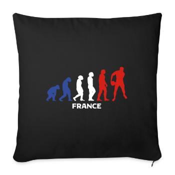 Rugby Player Sport Rugby Gift Rugby Coach - Sofa pillowcase 17,3'' x 17,3'' (45 x 45 cm) - black - Front