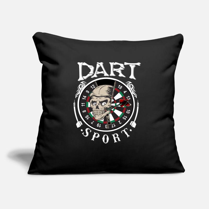 Dart Sport Darts Spruch Sofakissenbezug 45 x 45 cm
