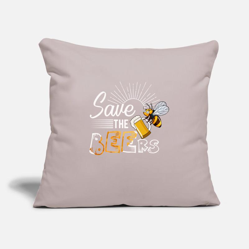 Beer Bee Say Cool Gift Sofa pillowcase 17,3'' x 17,3'' (45 x 45 cm)