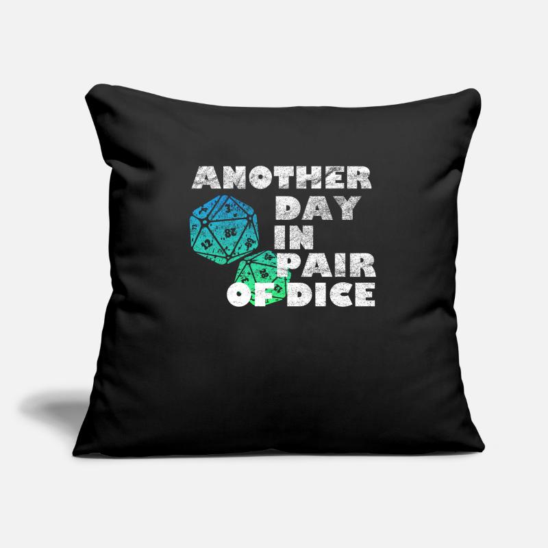 Dice the dice Sofa pillowcase 17,3'' x 17,3'' (45 x 45 cm)