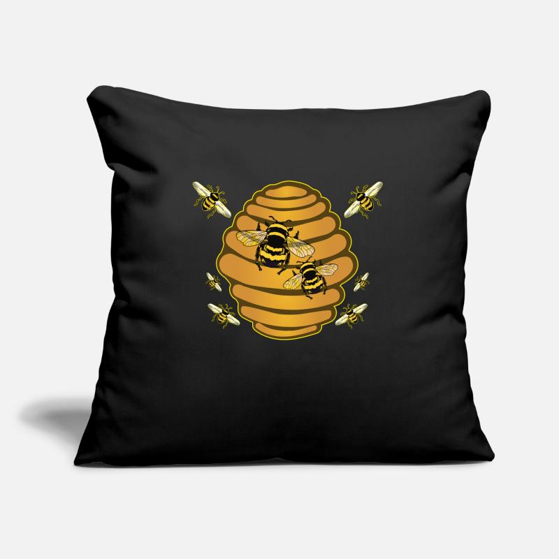 Beekeeper bee bee gift Sofa pillowcase 17,3'' x 17,3'' (45 x 45 cm)