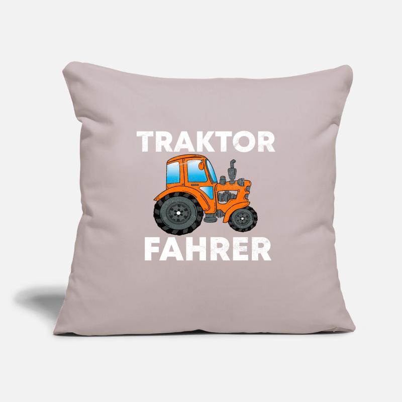 TRACTEURS TRACTEURS Housse de coussin décorative 45 x 45 cm