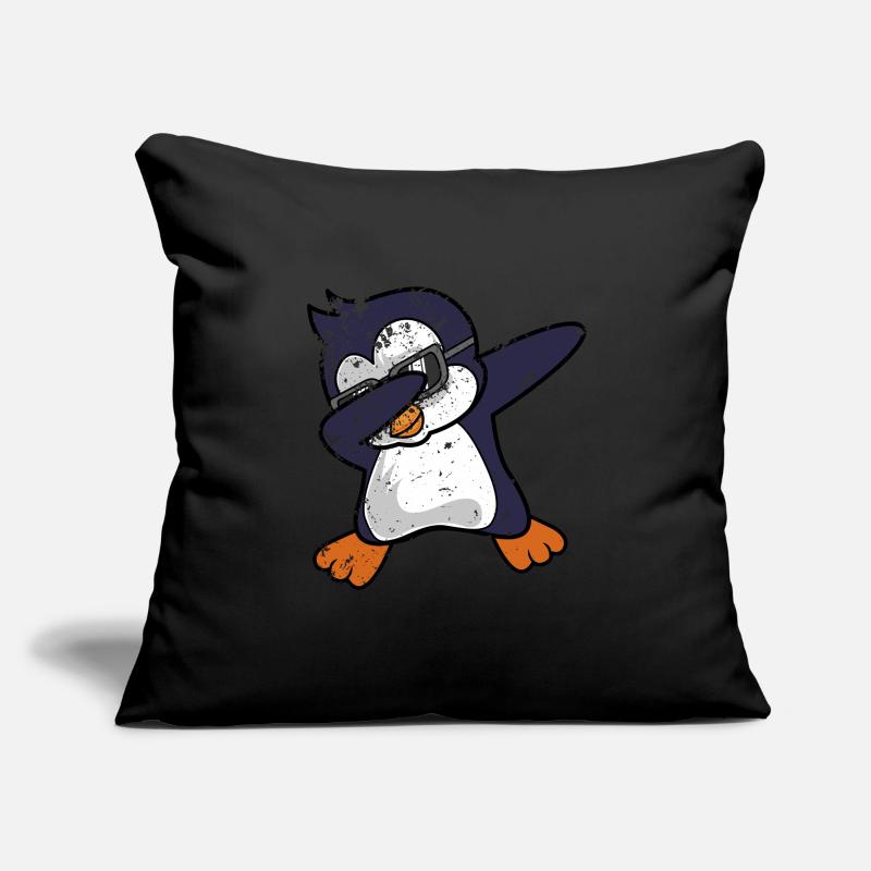 Pinguin Dab Dabbing Sofakissenbezug 45 x 45 cm