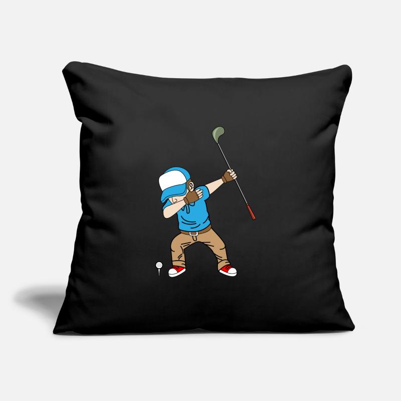 Golf Golfer Sofa pillowcase 17,3'' x 17,3'' (45 x 45 cm)