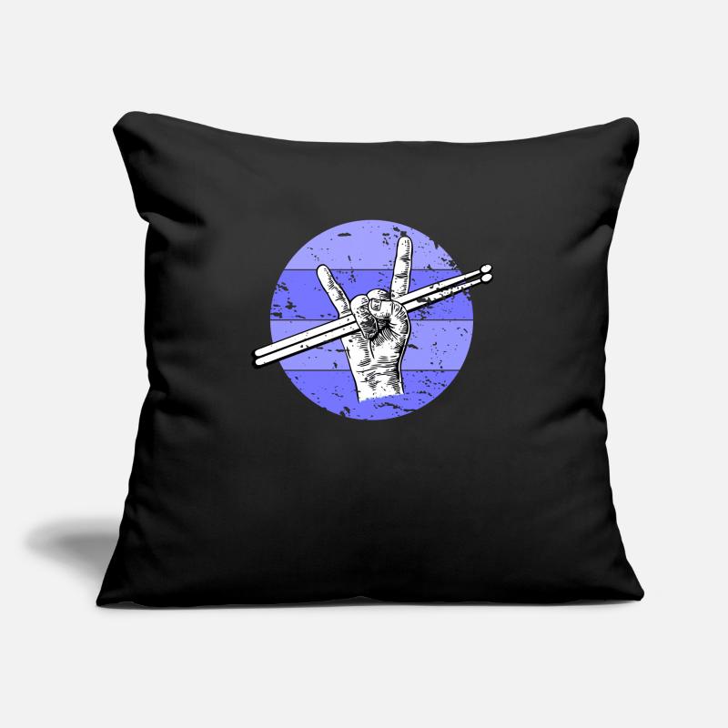 Drummer Drumstick Sofa pillowcase 17,3'' x 17,3'' (45 x 45 cm)