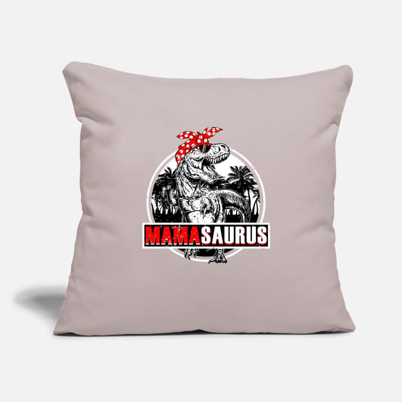 Mamasaurus Dinosaurier Mutter Sofakissenbezug 45 x 45 cm
