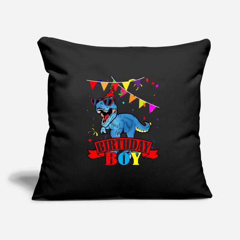 Jungen Geburtstag Geschenkidee Dinosaurier Sofakissenbezug 45 x 45 cm