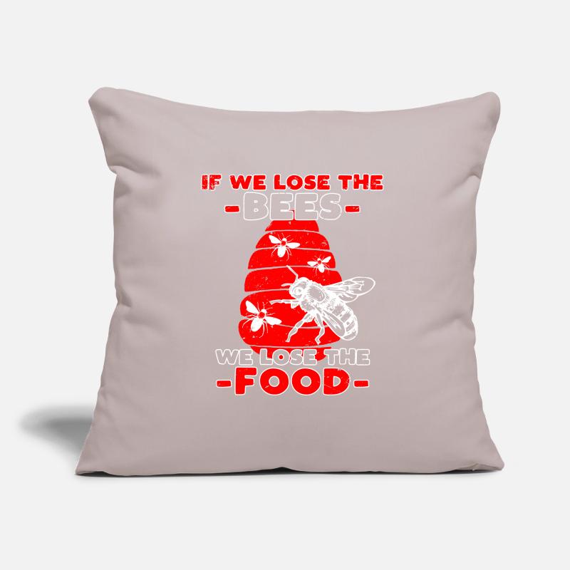 Bee Beekeeper Saying Sofa pillowcase 17,3'' x 17,3'' (45 x 45 cm)