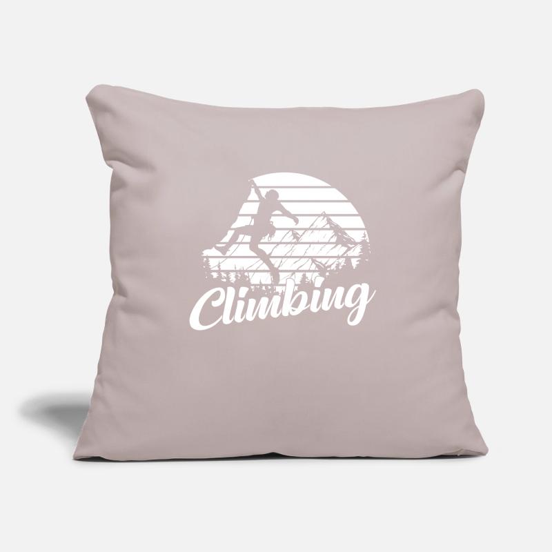 Climbing climbers Sofa pillowcase 17,3'' x 17,3'' (45 x 45 cm)