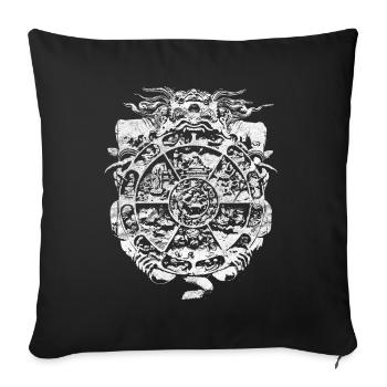 Samsara - Housse de coussin décorative 45 x 45 cm - noir - Devant