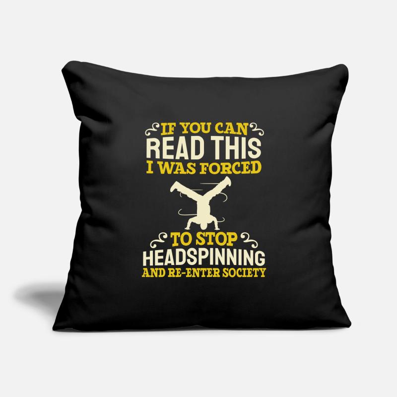 Breakdance Breakdancer Breakdancing Housse de coussin décorative 45 x 45 cm