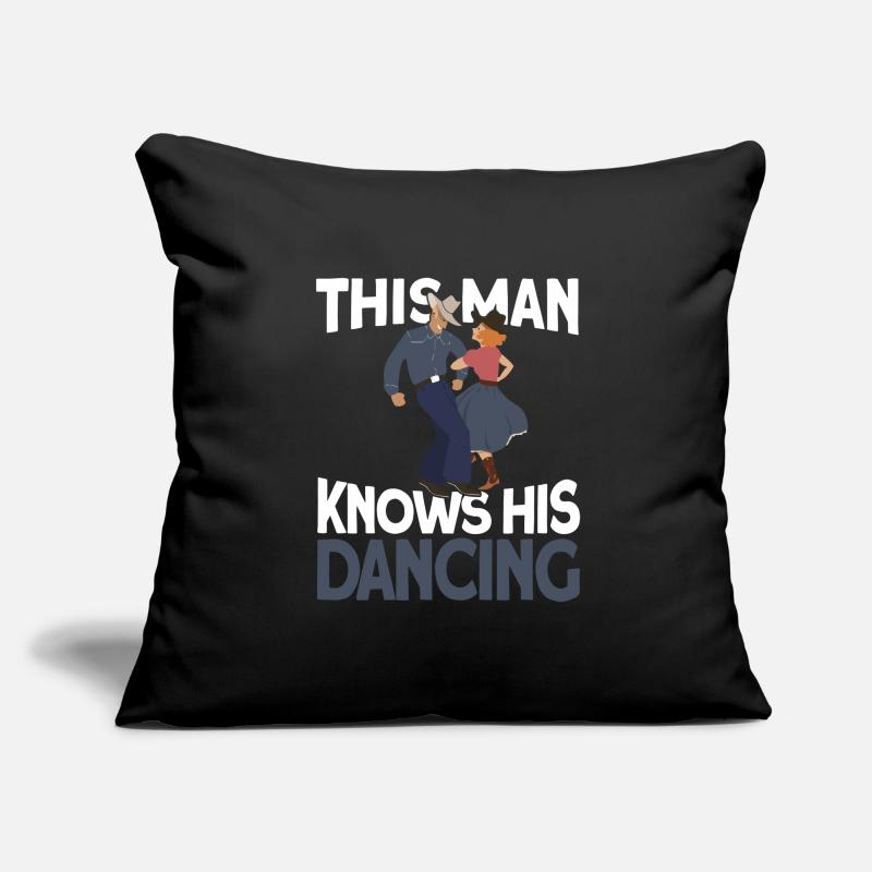 Line Dance Line Dancing Sofa pillowcase 17,3'' x 17,3'' (45 x 45 cm)