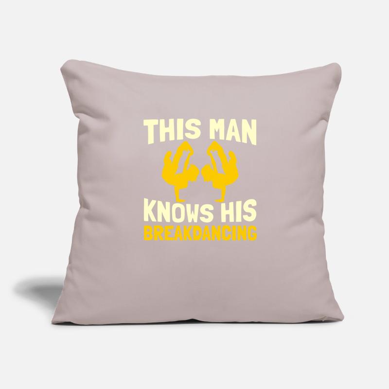 Breakdance Breakdancer Breakdancing Housse de coussin décorative 45 x 45 cm