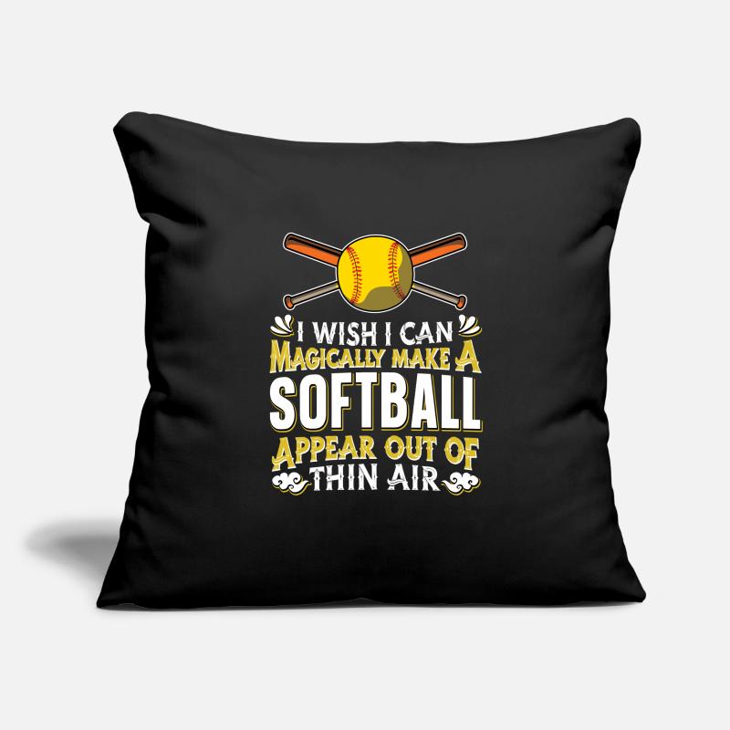 Softball Sofa pillowcase 17,3'' x 17,3'' (45 x 45 cm)