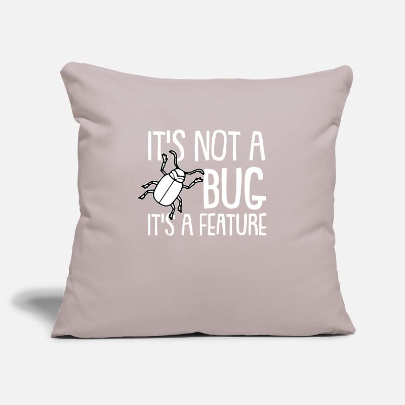 Programmierer Coder Software Entwickler Sofakissenbezug 45 x 45 cm