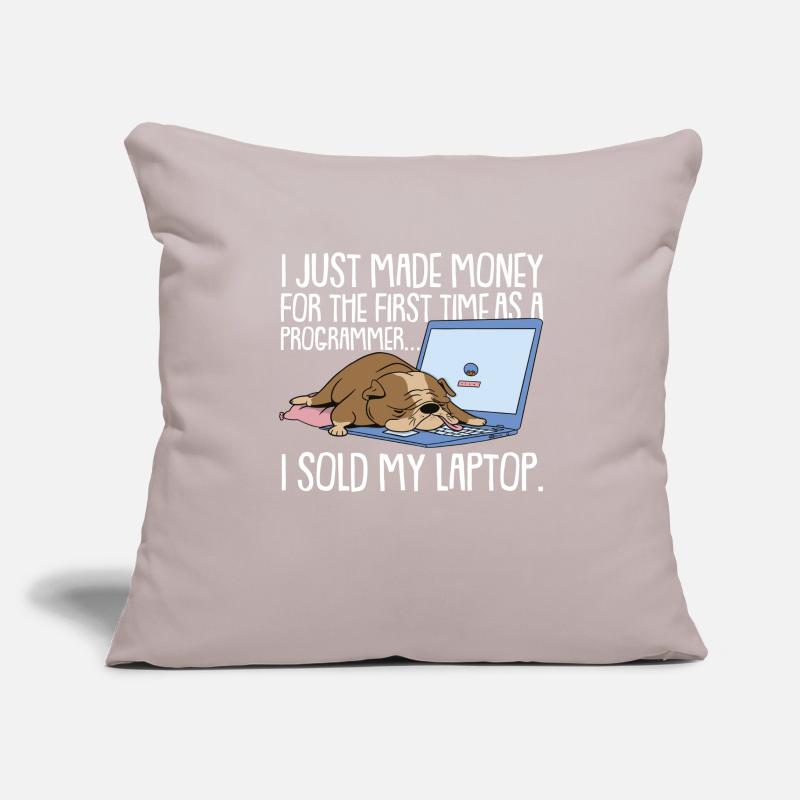 Programmierer Coder Software Entwickler Sofakissenbezug 45 x 45 cm