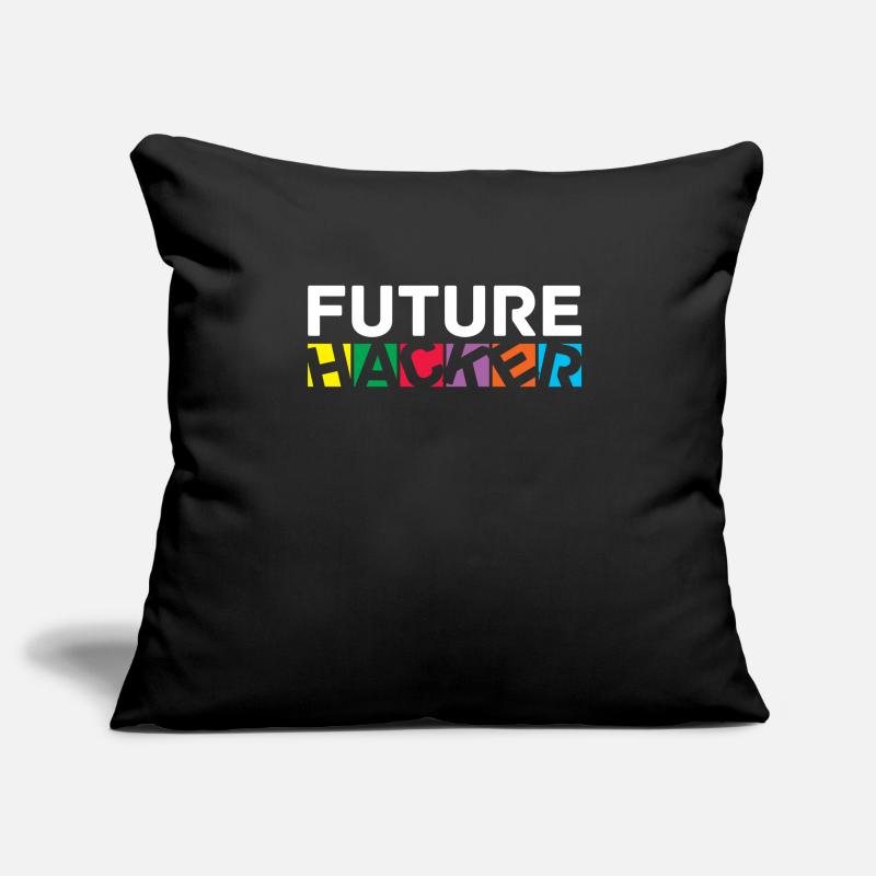 Programmeur Coder Développeur de logiciels Housse de coussin décorative 45 x 45 cm