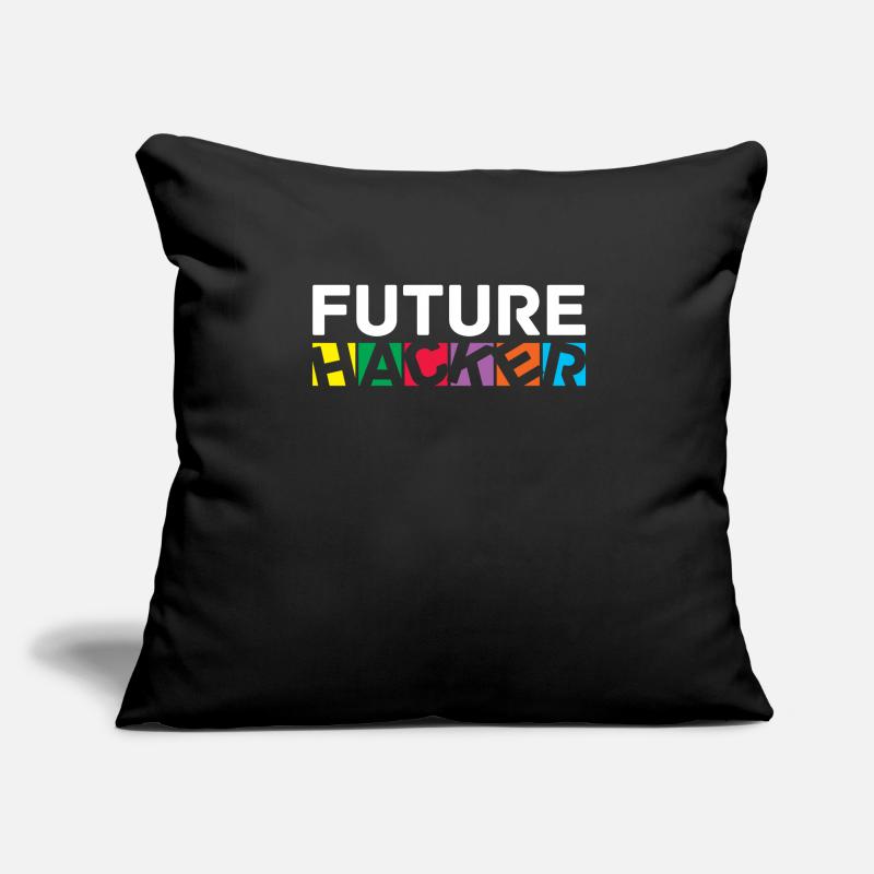 Programmeur Coder Développeur de logiciels Housse de coussin décorative 45 x 45 cm
