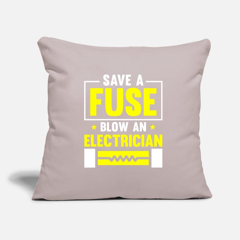 Electrician Electrical Engineer Electronics Technician Sofa pillowcase 17,3'' x 17,3'' (45 x 45 cm)