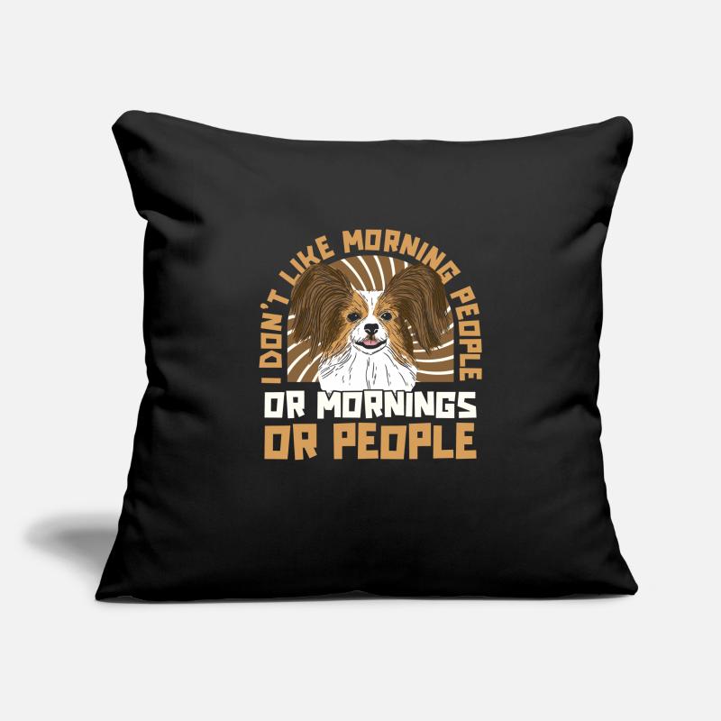 Papillon Dog Sofa pillowcase 17,3'' x 17,3'' (45 x 45 cm)