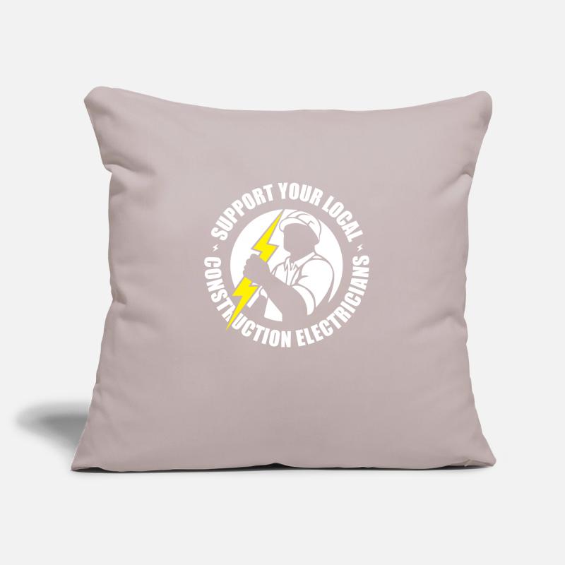Electrician Electrical Engineer Electronics Technician Sofa pillowcase 17,3'' x 17,3'' (45 x 45 cm)