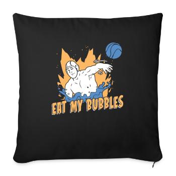 Waterpolo - Housse de coussin décorative 45 x 45 cm - noir - Devant