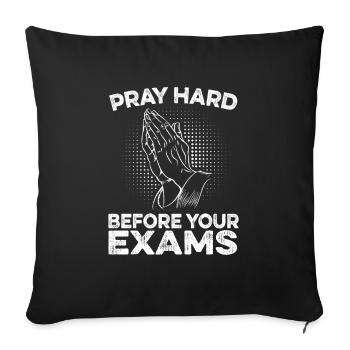 Teacher of Religion Religious Education - Sofa pillowcase 17,3'' x 17,3'' (45 x 45 cm) - black - Front