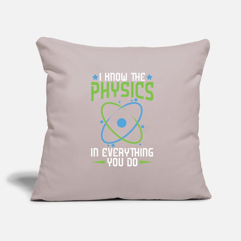 Physics Phyiker Applied Physics Sofa pillowcase 17,3'' x 17,3'' (45 x 45 cm)
