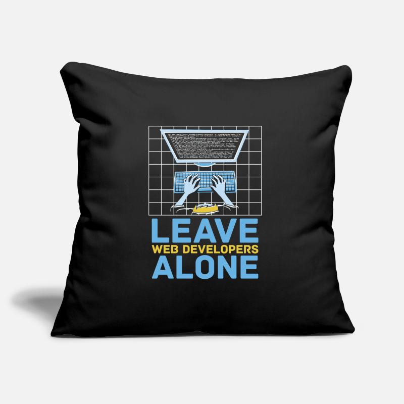 Web Developer Web Developer Web Developer Sofa pillowcase 17,3'' x 17,3'' (45 x 45 cm)