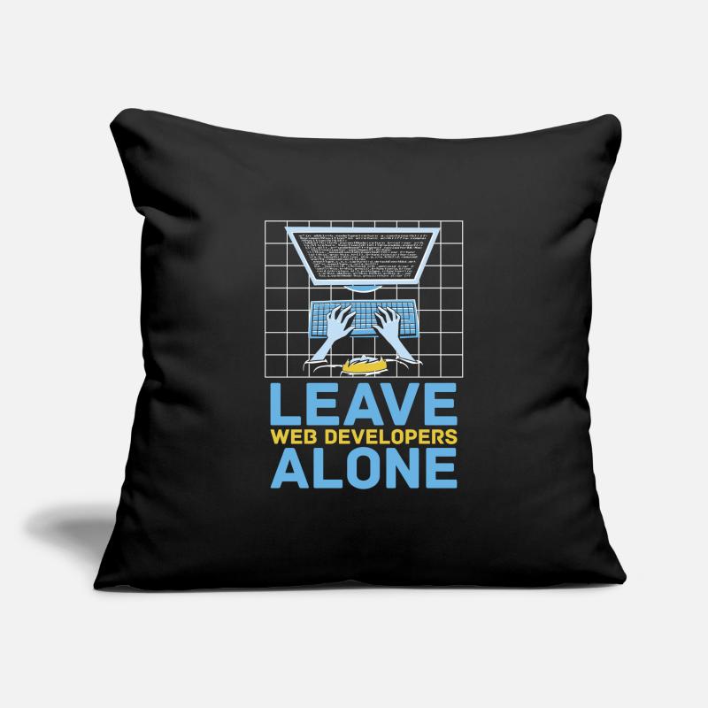 Web Developer Web Developer Web Developer Sofa pillowcase 17,3'' x 17,3'' (45 x 45 cm)