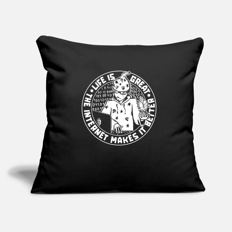 Web Developer Web Developer Web Developer Sofa pillowcase 17,3'' x 17,3'' (45 x 45 cm)