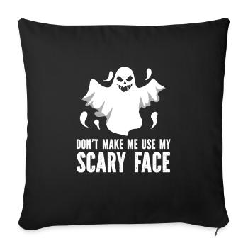 Halloween Spirit - Sofa pillowcase 17,3'' x 17,3'' (45 x 45 cm) - black - Front