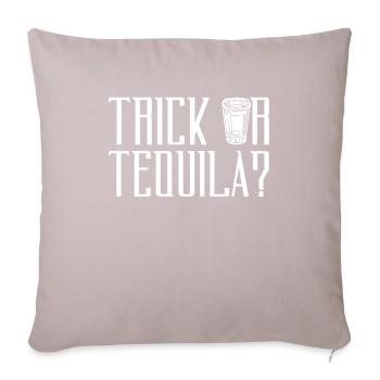 Halloween - Housse de coussin décorative 45 x 45 cm - taupe clair - Devant