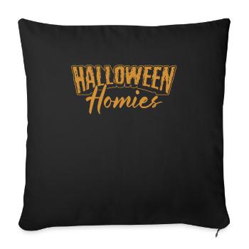 Halloween Komisch - Sofakissenbezug 45 x 45 cm - Schwarz - Vorne