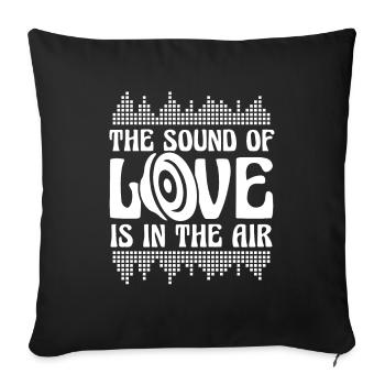 Sound Engineer Sound Engineer Husband - Sofa pillowcase 17,3'' x 17,3'' (45 x 45 cm) - black - Front