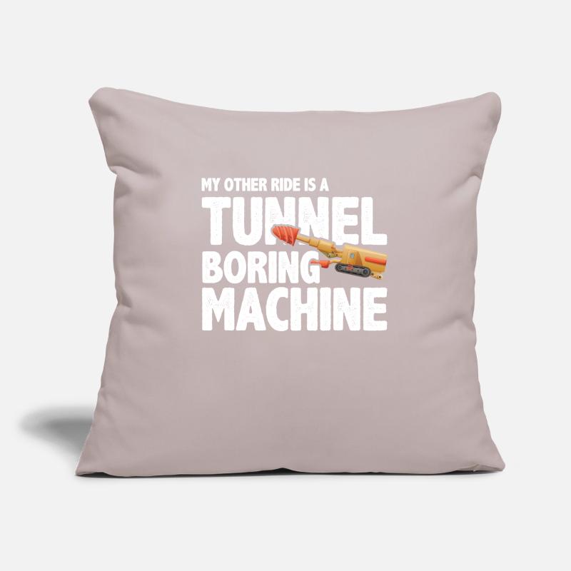 Engineer Tunnel Mining Engineer Sofa pillowcase 17,3'' x 17,3'' (45 x 45 cm)