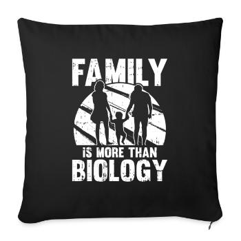 Biology Biologist Children Biology - Sofa pillowcase 17,3'' x 17,3'' (45 x 45 cm) - black - Front