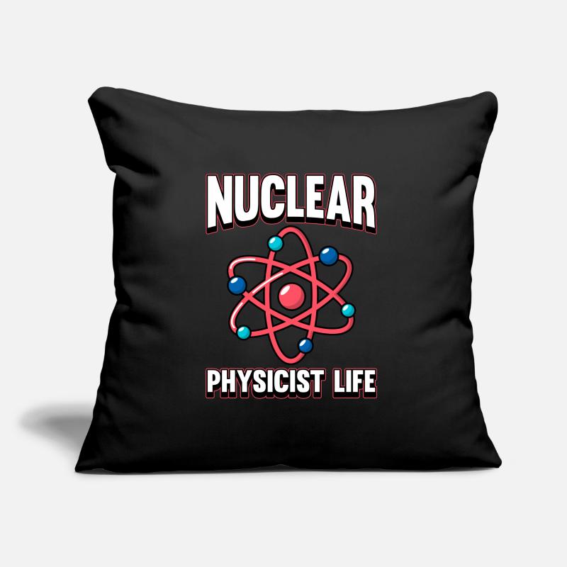 Physics Phyiker Nuclear Physics Sofa pillowcase 17,3'' x 17,3'' (45 x 45 cm)