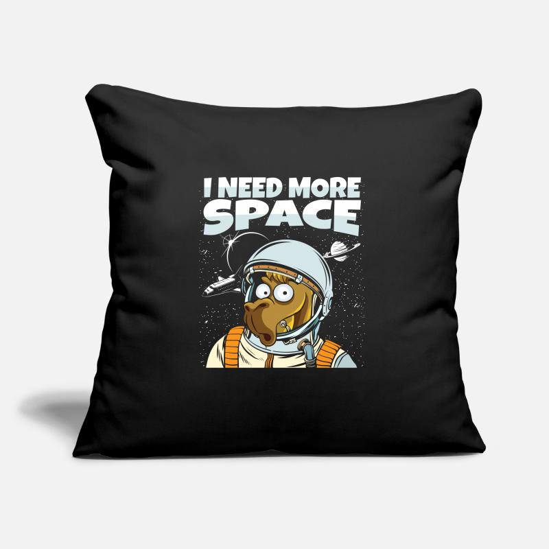 Camel Astronaut I Need More Space Sofa pillowcase 17,3'' x 17,3'' (45 x 45 cm)