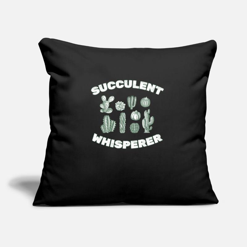 Jardin de cactus Housse de coussin décorative 45 x 45 cm