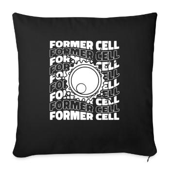 Biology Biologist Cell Molecular Biologist - Sofa pillowcase 17,3'' x 17,3'' (45 x 45 cm) - black - Front