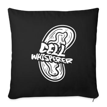 Biology Biologist Cell Molecular Biologist - Sofa pillowcase 17,3'' x 17,3'' (45 x 45 cm) - black - Front
